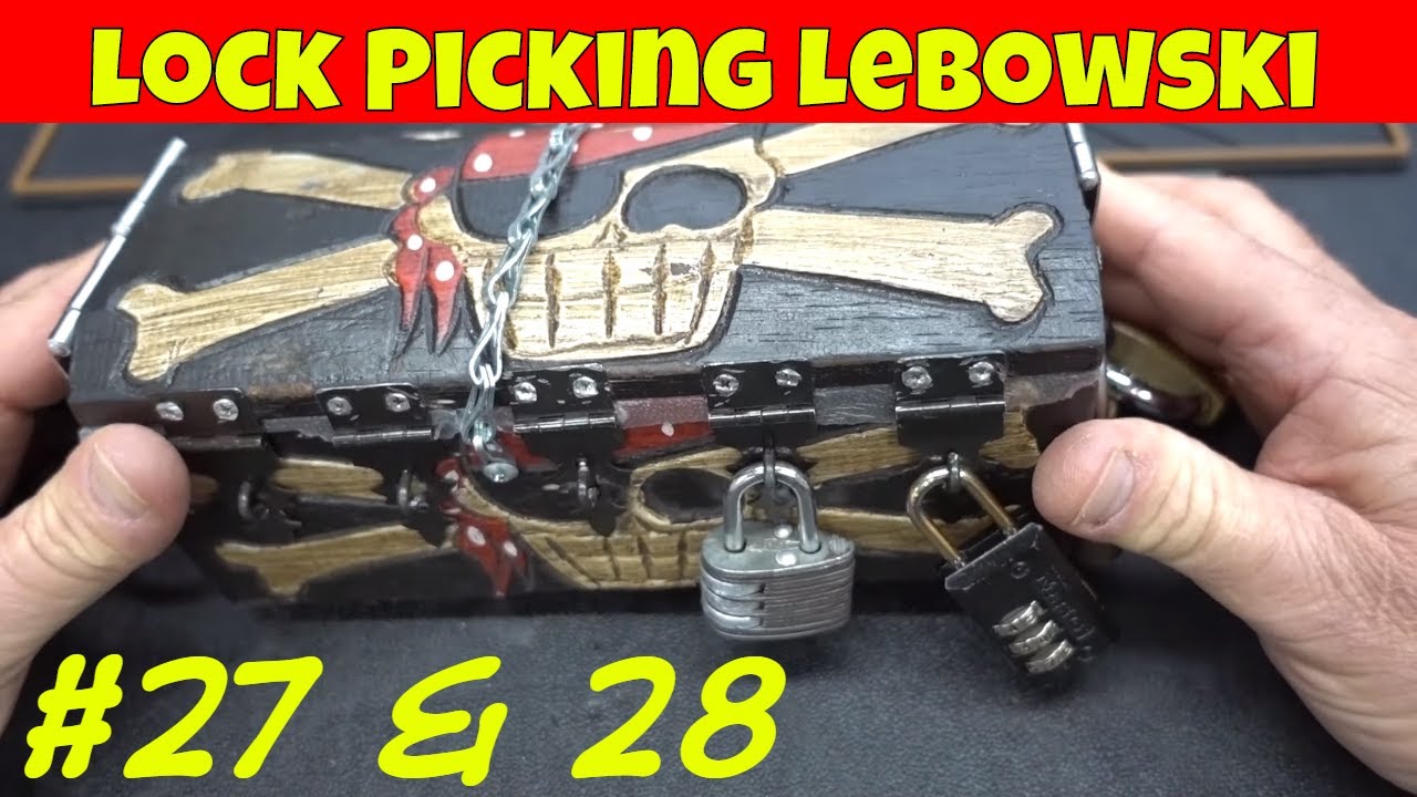 (1573) Dude's Treasure Chest Lock #27 & 28 – BosnianBill's LockLab