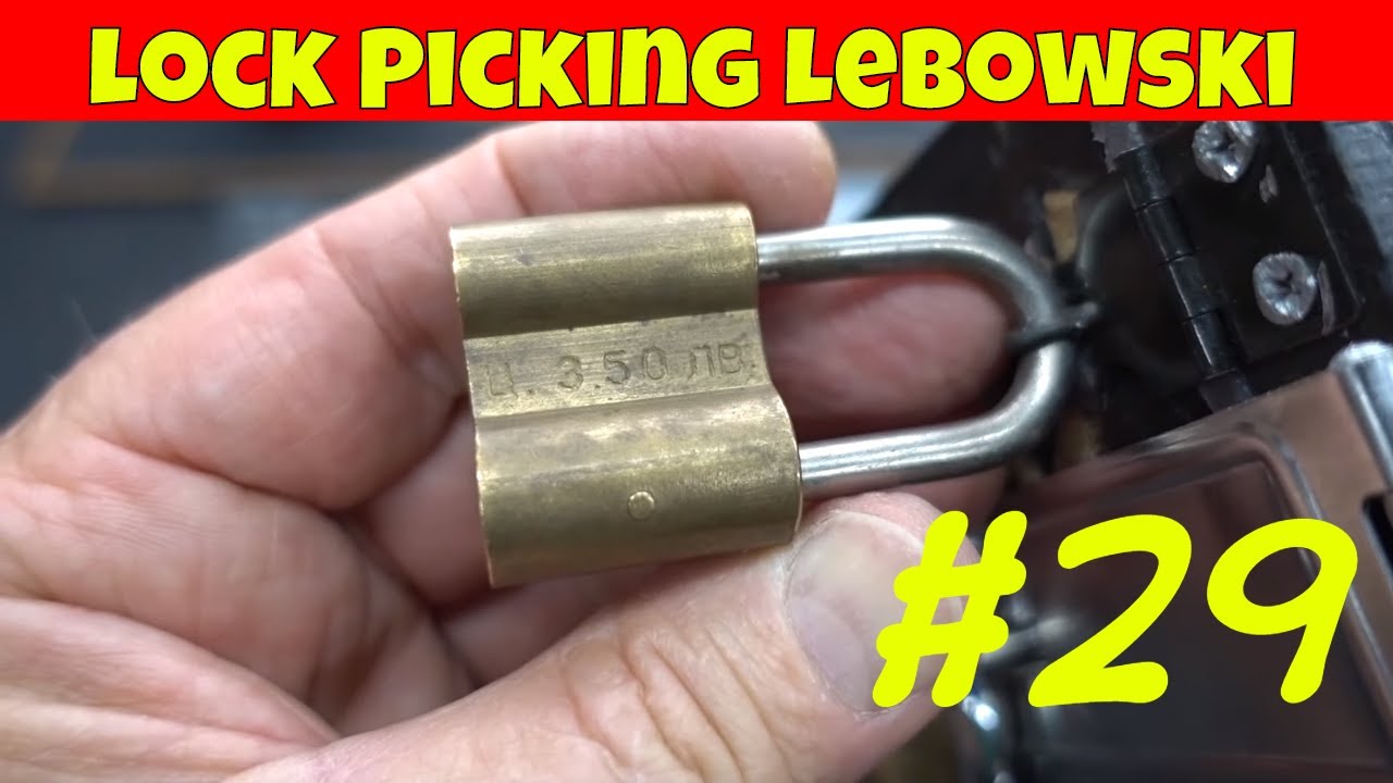 (1576) Dude's Treasure Chest Lock #29 – BosnianBill's LockLab