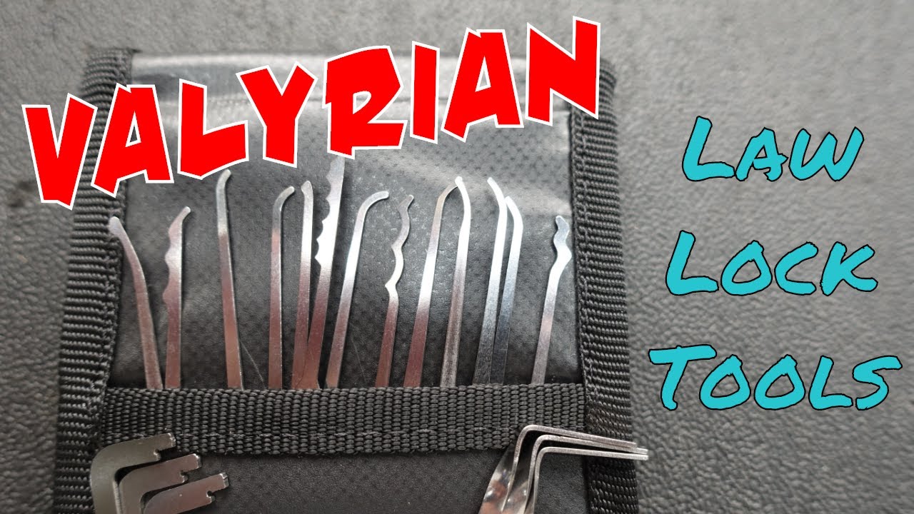 (1578) Review: Law Lock Tools VALYRIAN Kit – BosnianBill's LockLab