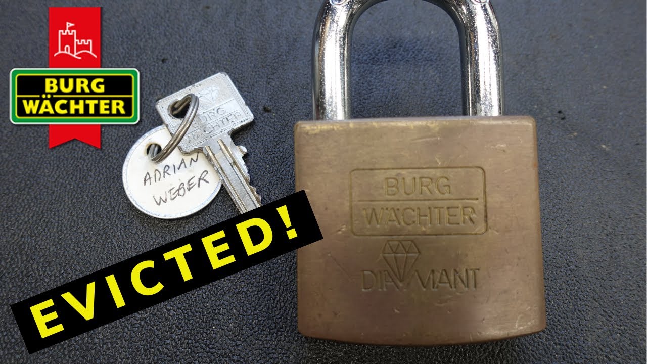 (1597) Burg Wachter EVICTED from Naughty Bucket – BosnianBill's LockLab