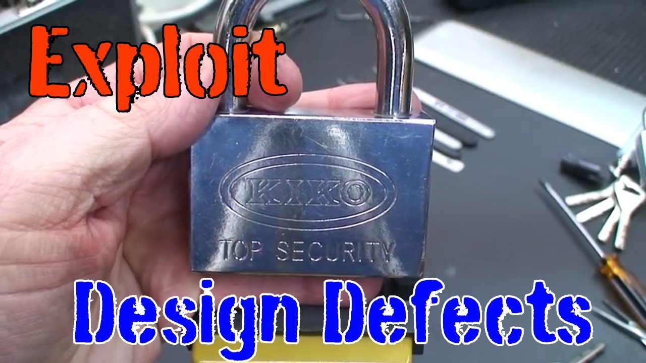 (16) Defeat Kiko Disc Detainer Padlock by Exploiting a Design Defect – BosnianBill's LockLab