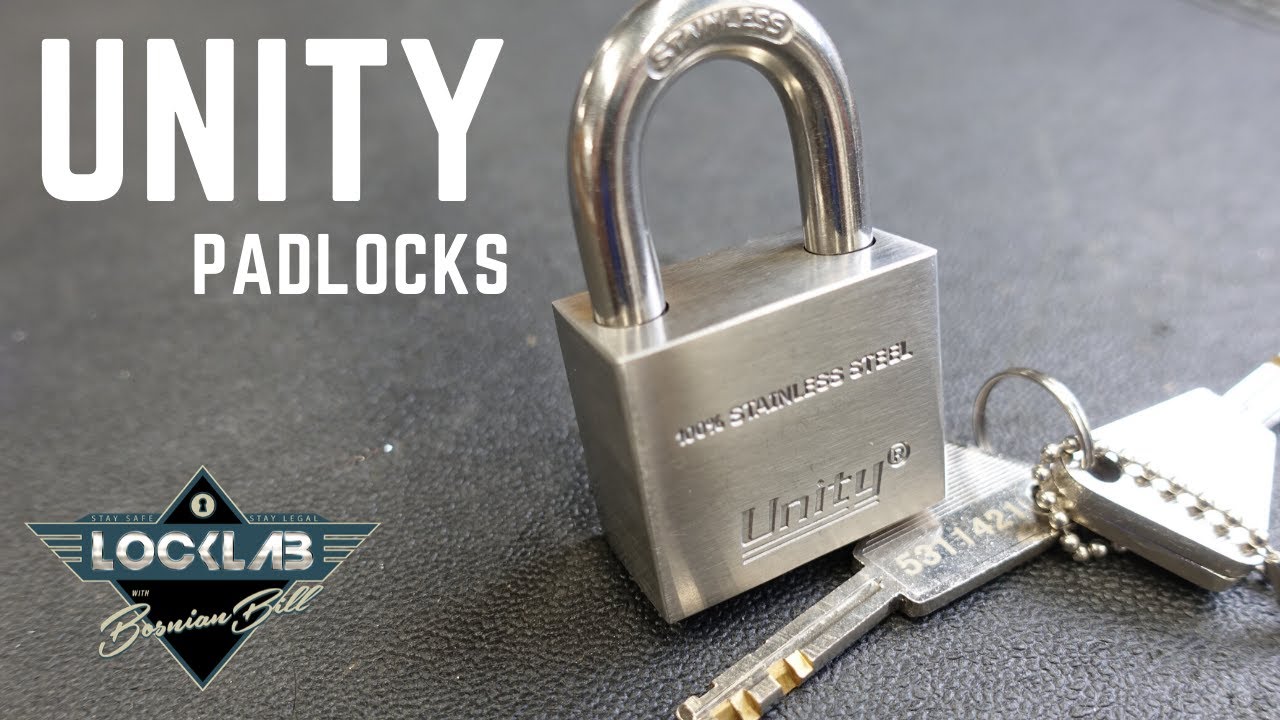 (1605) Unity Disc Detainer Padlock Picked & Gutted – BosnianBill's LockLab