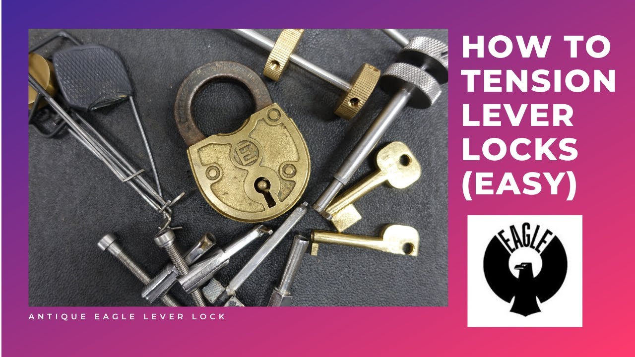 (1612) How to Tension Lever Locks – BosnianBill's LockLab