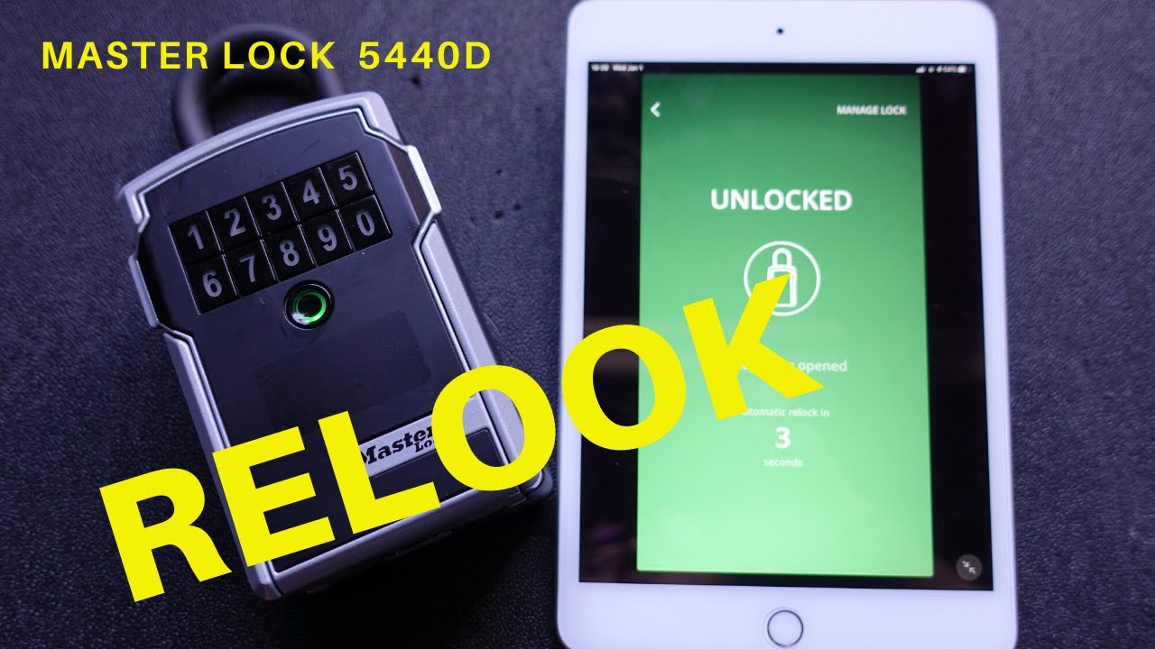 (1631) RELOOK: Master 5440D Bluetooth Key Safe – BosnianBill's LockLab