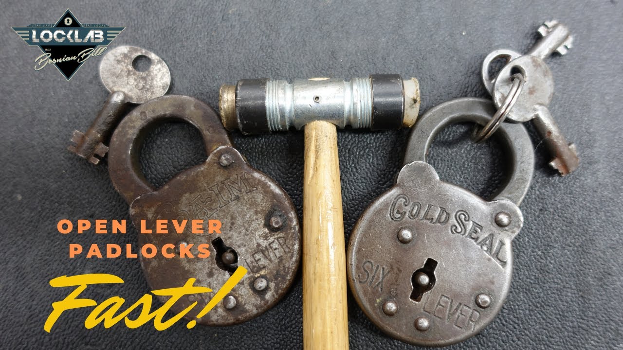(1633) Quick Open for 6-Lever Padlocks – BosnianBill's LockLab