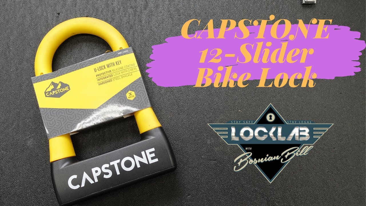 (1645) EZ-Open Technique – Capstone 12-Slider Bike Lock – BosnianBill's LockLab