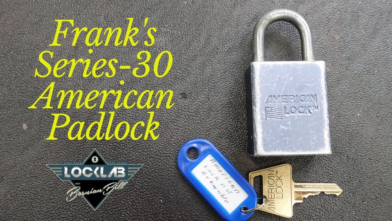 (1660) Frank's American Series-30 Padlock – BosnianBill's LockLab