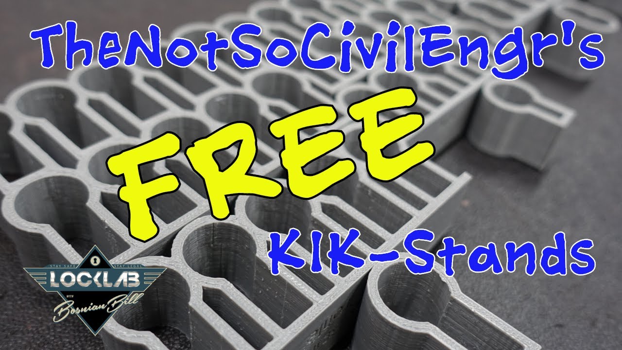 (1662) Review: TheNotSoCivilEngr's FREE KIK-Stands – BosnianBill's LockLab