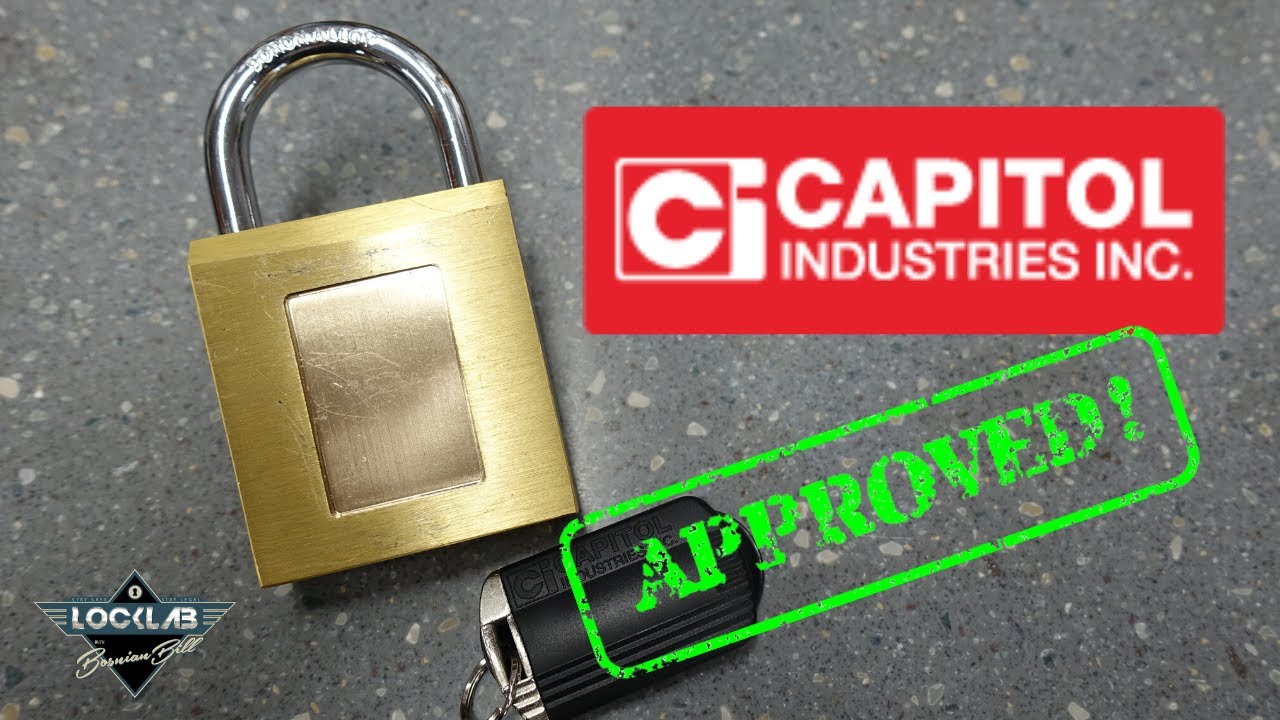 (1694) Review: Magnetic Padlock by Capitol Industries – BosnianBill's LockLab