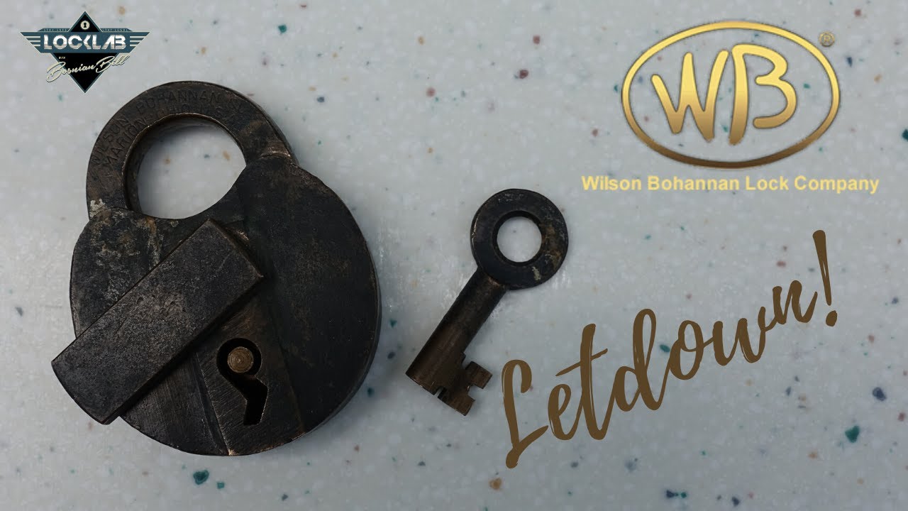 (1709) Antique Wilson Bohannan Disappointment – BosnianBill's LockLab
