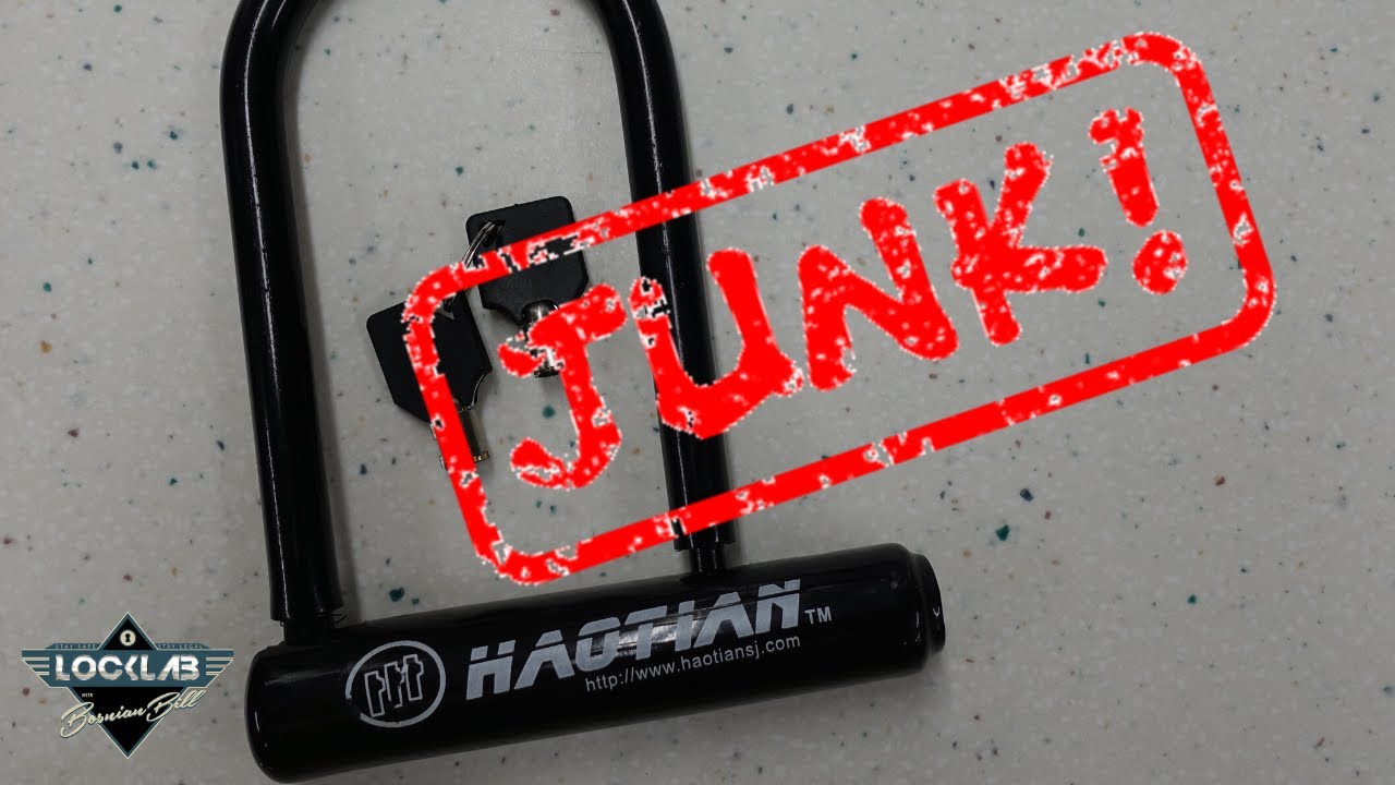 (1730) Review: Haotian Bike Lock – BosnianBill's LockLab