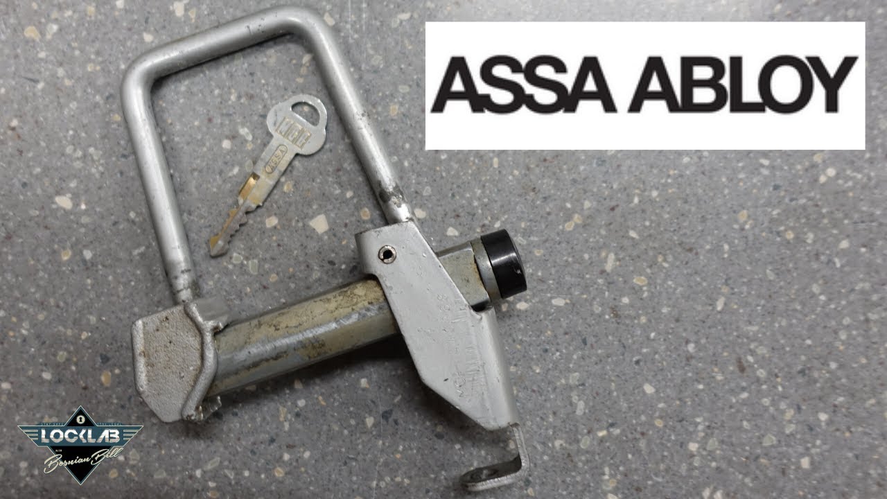 (1732) Assa Bike Lock from Sweden – BosnianBill's LockLab