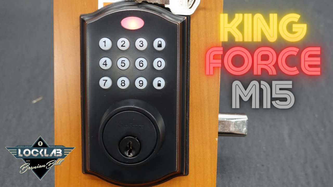 (1770) Review: King Force Electronic Lock – BosnianBill's LockLab