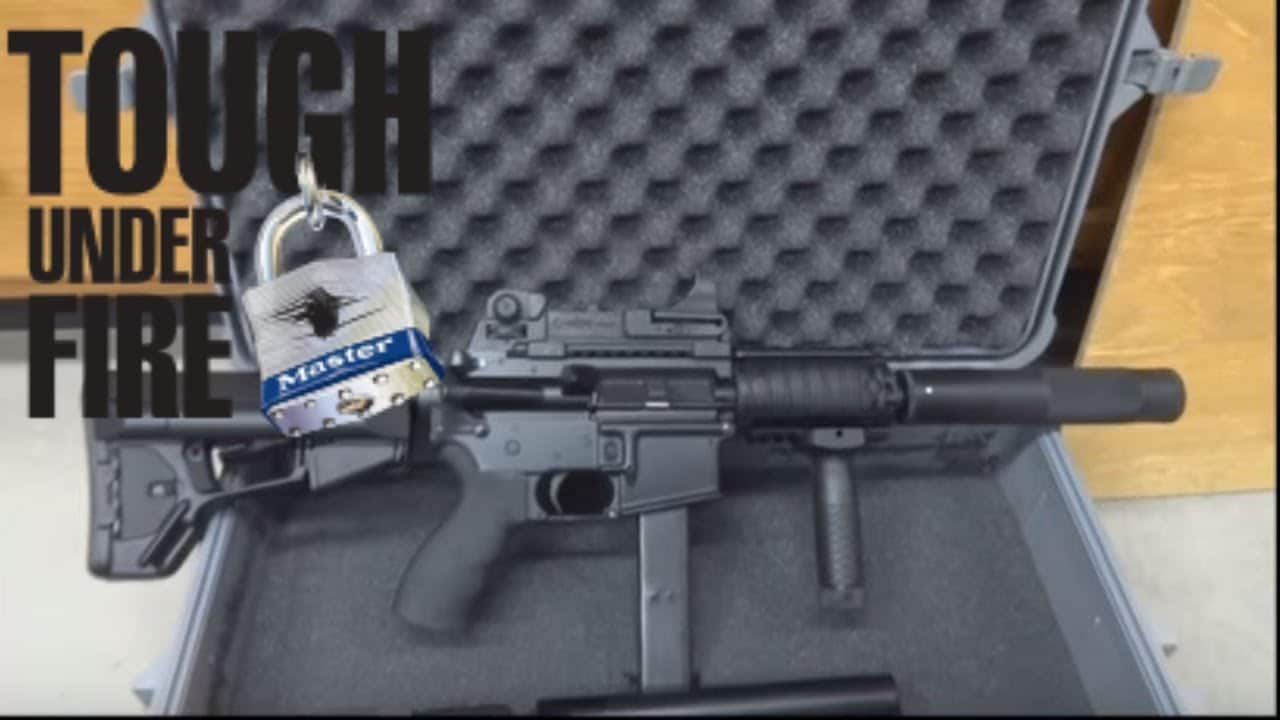 (179) Tough Under Fire (Phase IIIa): Master Lock versus 9mm NATO – BosnianBill's LockLab