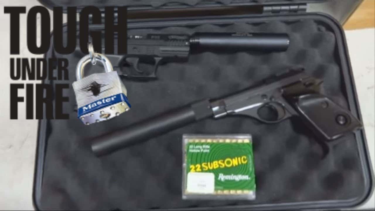 (181) Tough Under Fire (Phase IV): Master Lock versus .22 LR – BosnianBill's LockLab