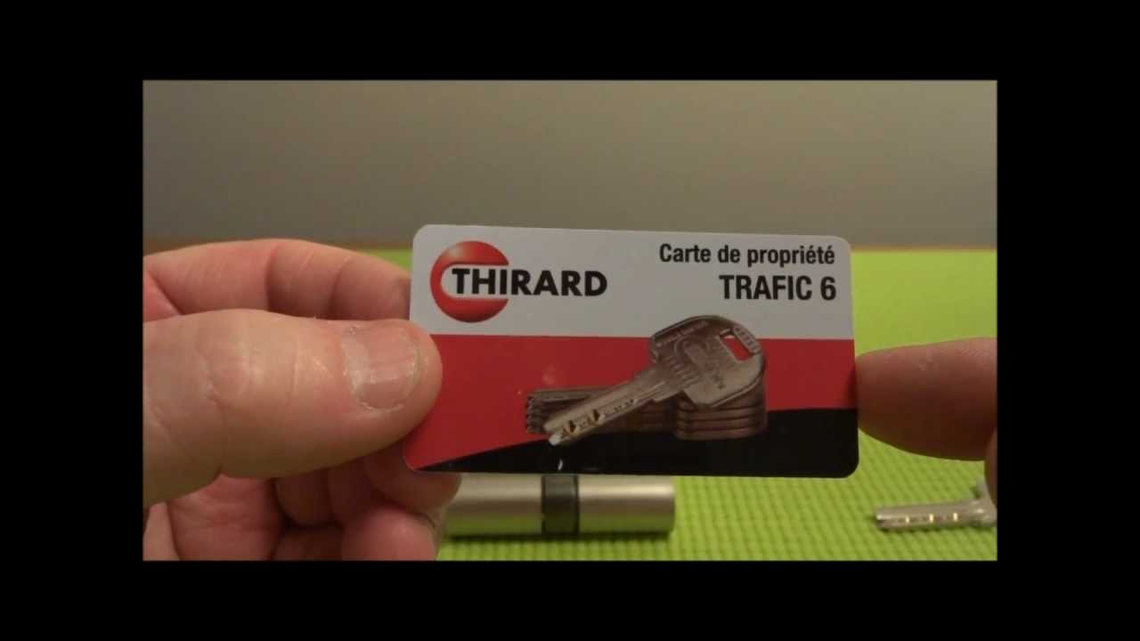 (196) Thirard Trafic 6 Dimple Picked Open – BosnianBill's LockLab