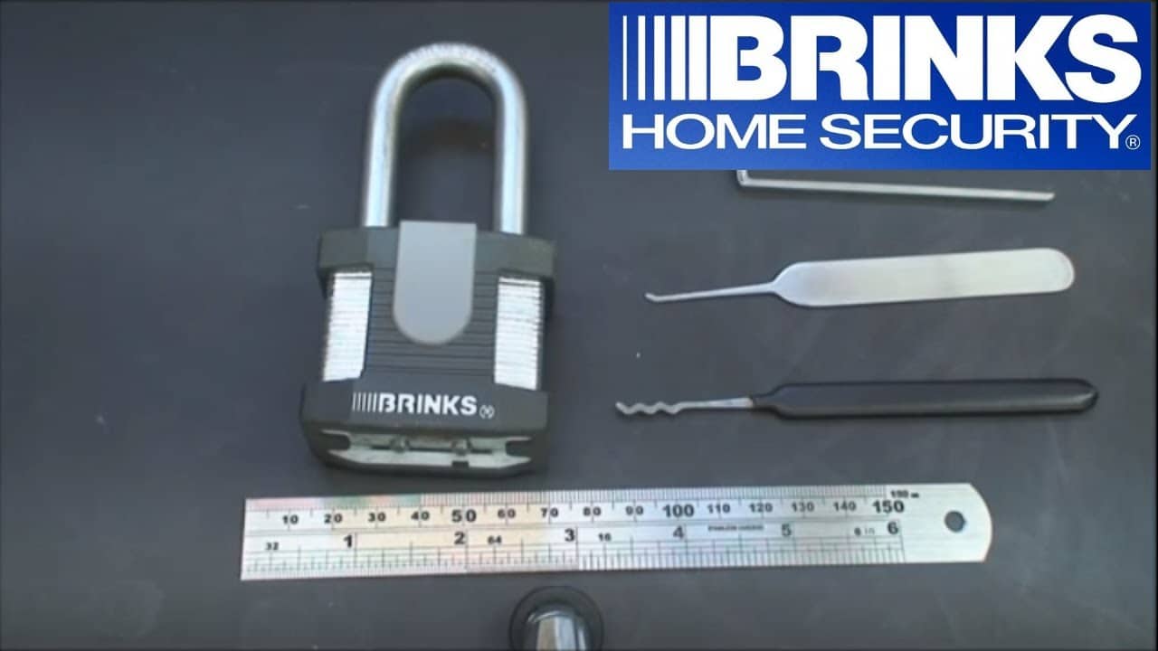 (20) Brinks High Security Laminated Padlock w/5 spool pins – BosnianBill's LockLab