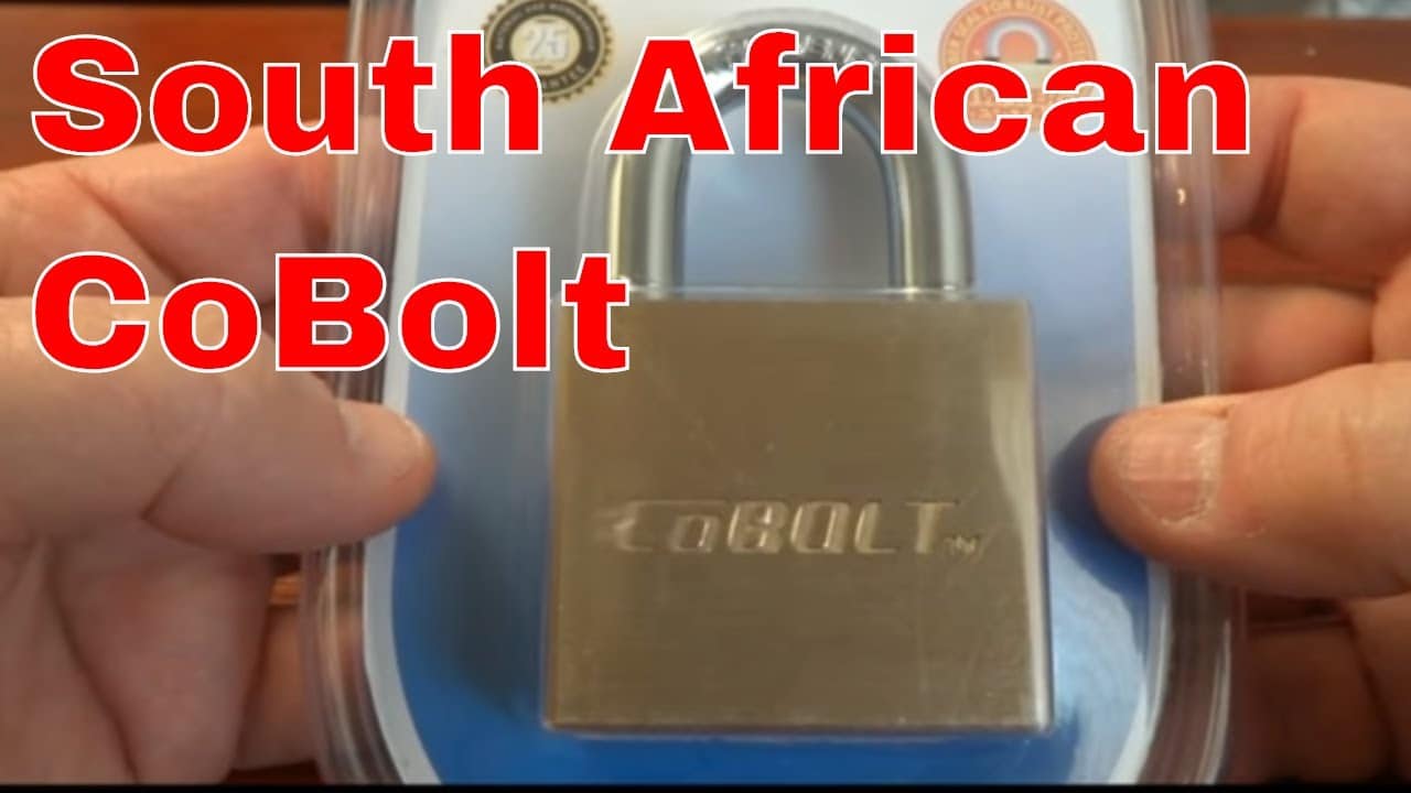 (218) CoBolt 50mm Padlock Rocked & Picked Open – BosnianBill's LockLab