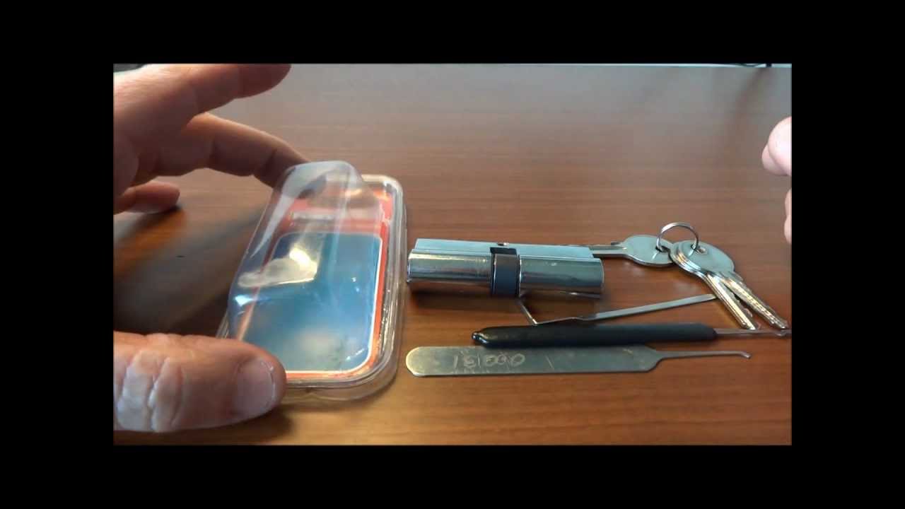 (222) Fort Knox Euro Cylinder Picked & Raked Open (and Zebras) – BosnianBill's LockLab