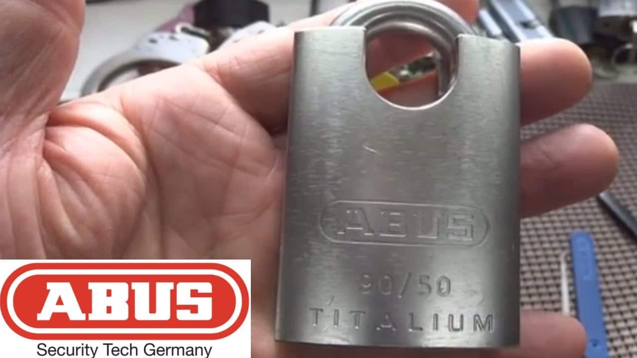 (250) Abus 90/50 Titalium Picked Open & Gutted (w/Special Offer) – BosnianBill's LockLab