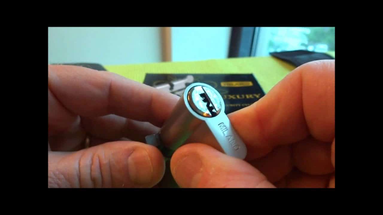 (296) Milano 7-Pin Euro Cylinder Picked & Raked Open – BosnianBill's LockLab