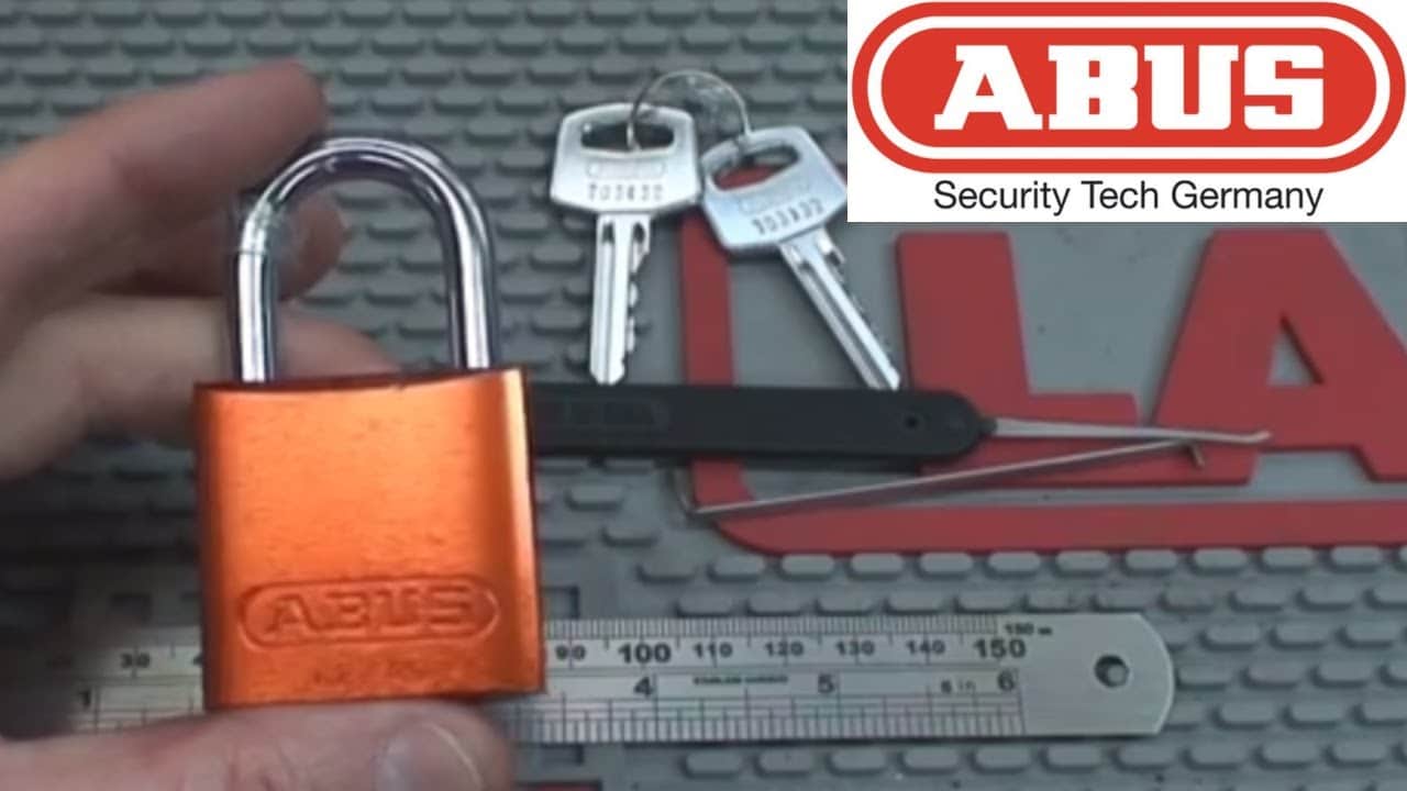 (42) Abus 72/40 Padlock Picked Open and Gutted – BosnianBill's LockLab
