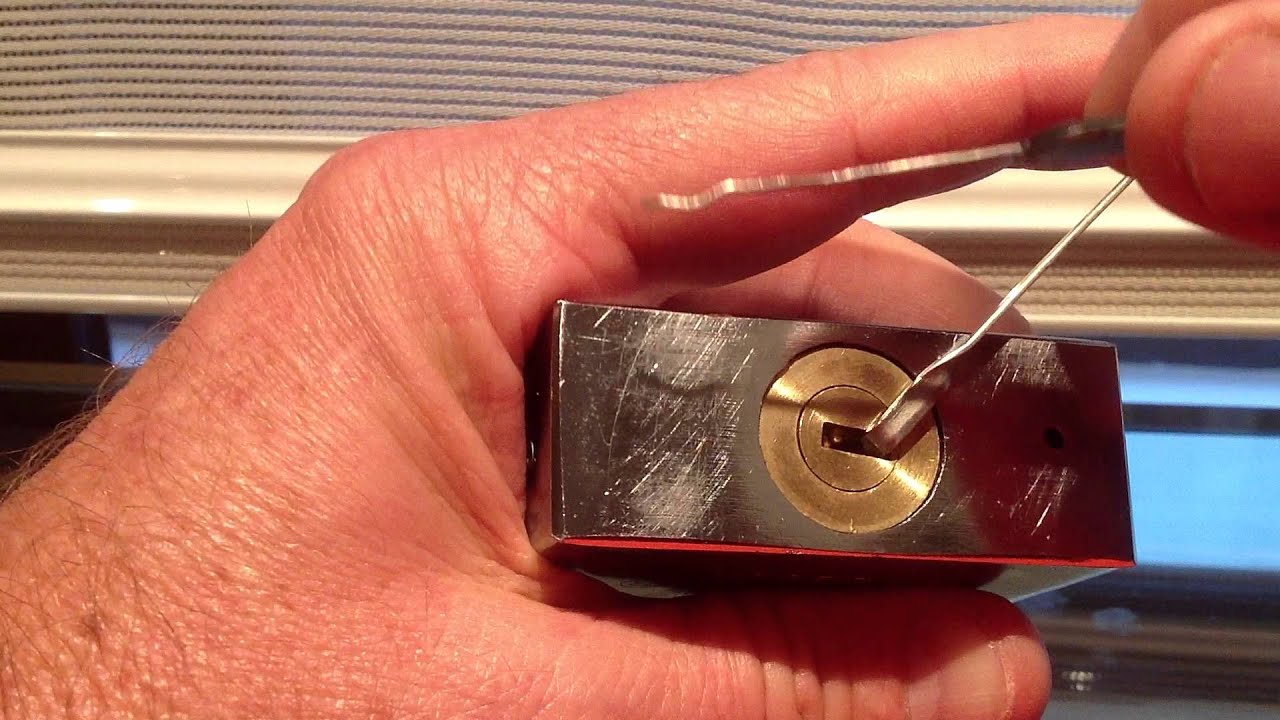(5) CB Dimple Padlock Chinese Raked – BosnianBill's LockLab