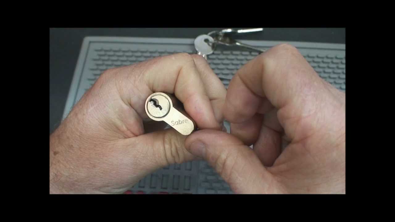(56) Sabre Euro Cylinder 5-Pin SPP'd, Raked and ZIPPED! – BosnianBill's LockLab