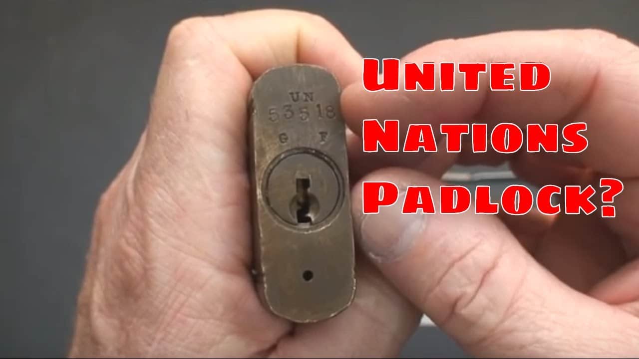 (65) Antique Yale & Towne U.S. Government Issue Padlock Raked and Given Away – BosnianBill's LockLab