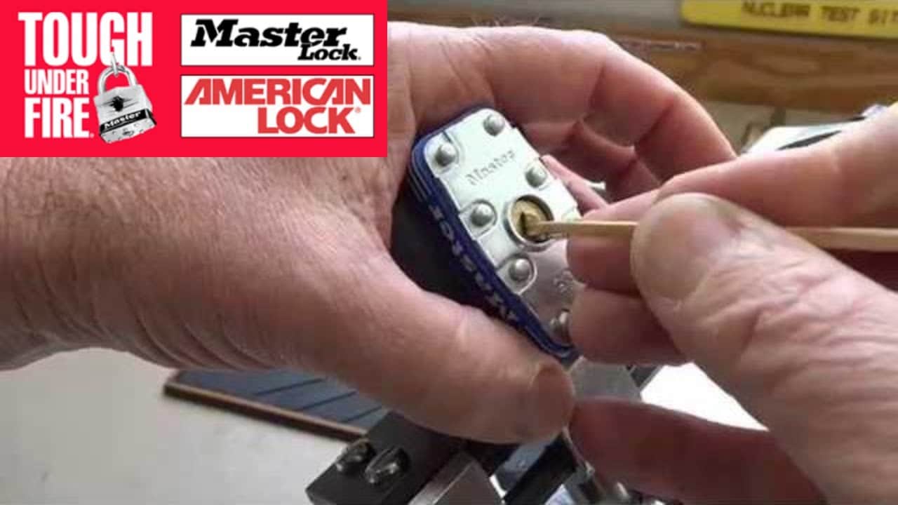 (671) Master Lock: Bamboo Skewered Open – BosnianBill's LockLab