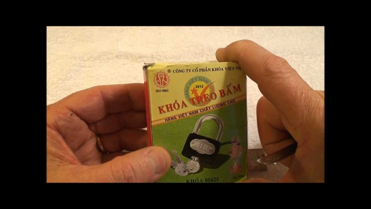 (70) Viet Tiep 60mm Padlock Shimmed, Rocked & Raked – BosnianBill's LockLab