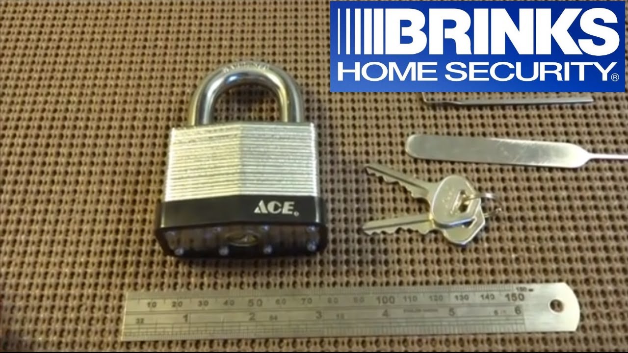 (74) Brinks 60mm Maximum Security Padlock SPP'd & Shimmed (Does Size Matter?) – BosnianBill's LockLab