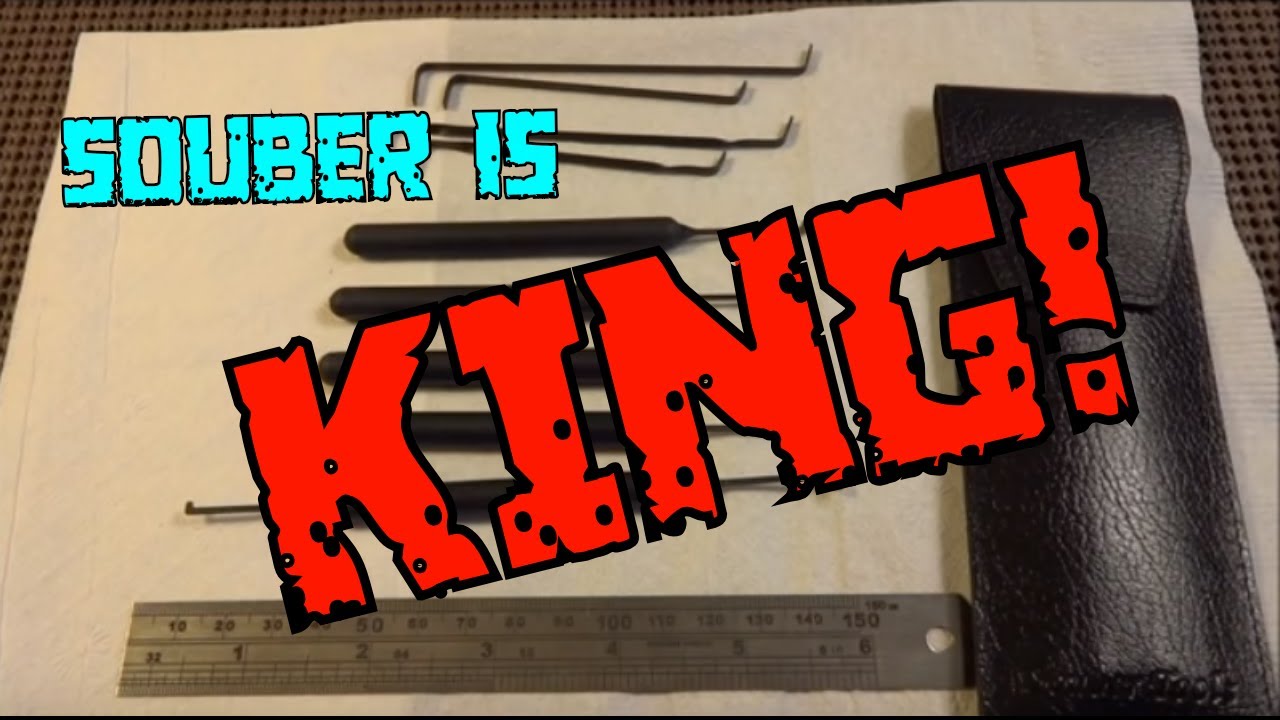 (88) Review: Souber Tools Dimple Pick Kit – BosnianBill's LockLab