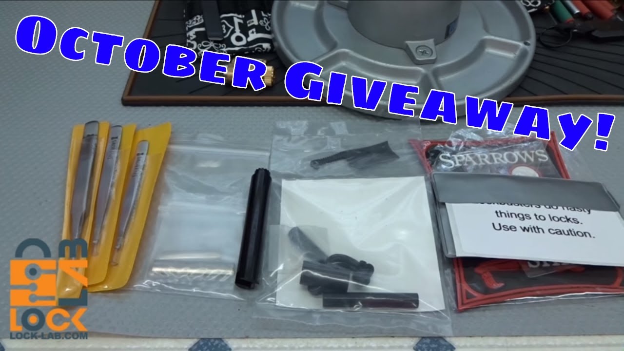 (929) October Donor Giveaway! – BosnianBill's LockLab