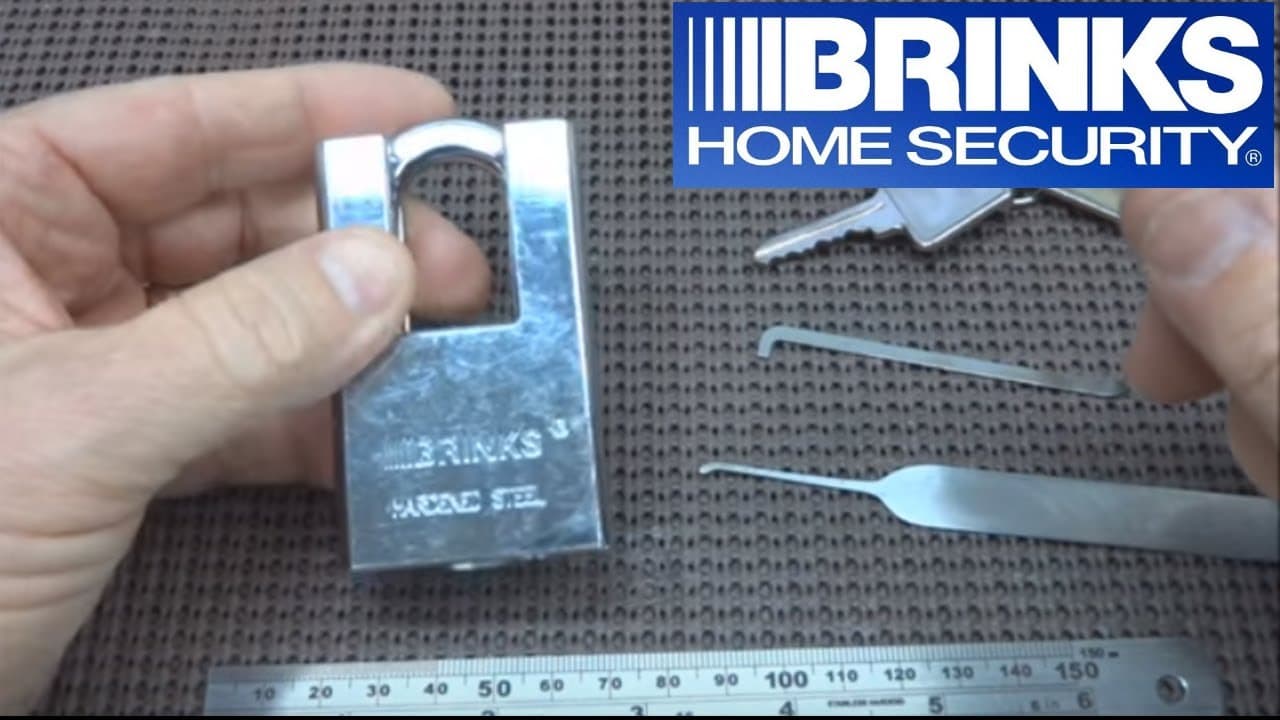 (93) Brinks Maximum Security Shrouded Padlock SPP'd – BosnianBill's LockLab