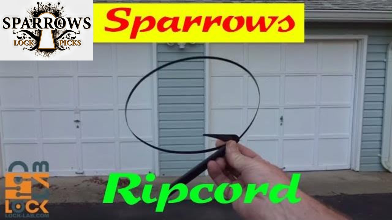 (948) Review: Sparrows New "Ripcord" Garage Door Bypass – BosnianBill's LockLab