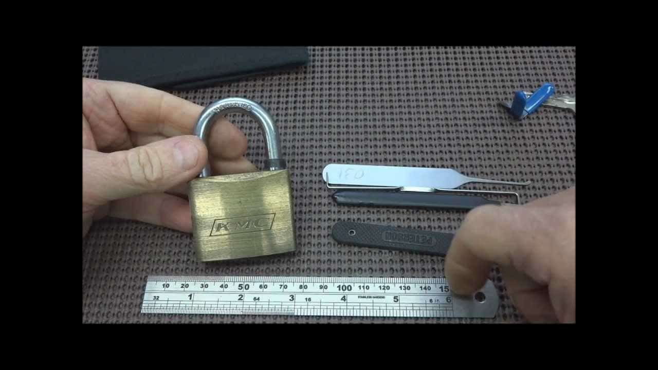 (96) KMC 50mm Padlock Zipped, Raked, Bypassed & Shimmed – BosnianBill's LockLab
