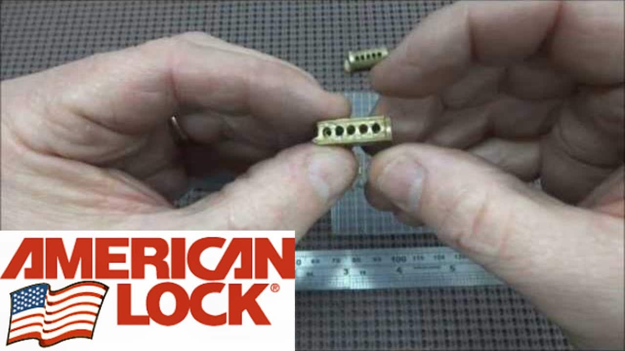 (97) American Padlock Model Unknown SPP'd, Machined Open, and Gutted – BosnianBill's LockLab