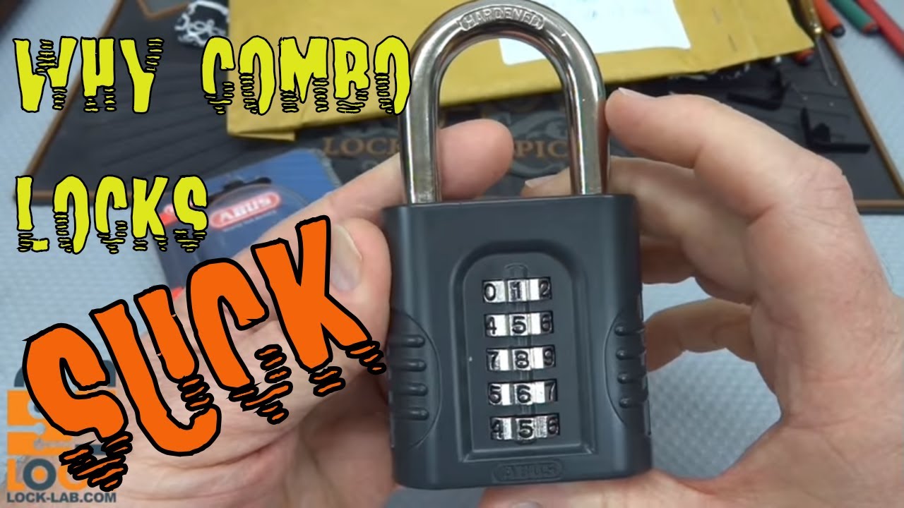 (970) Why Combo Locks SUCK (& GIVEAWAYS!!) – BosnianBill's LockLab