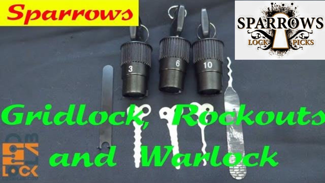 (973) Review: Sparrows Gridlock, Rockouts & Warlock – BosnianBill's LockLab