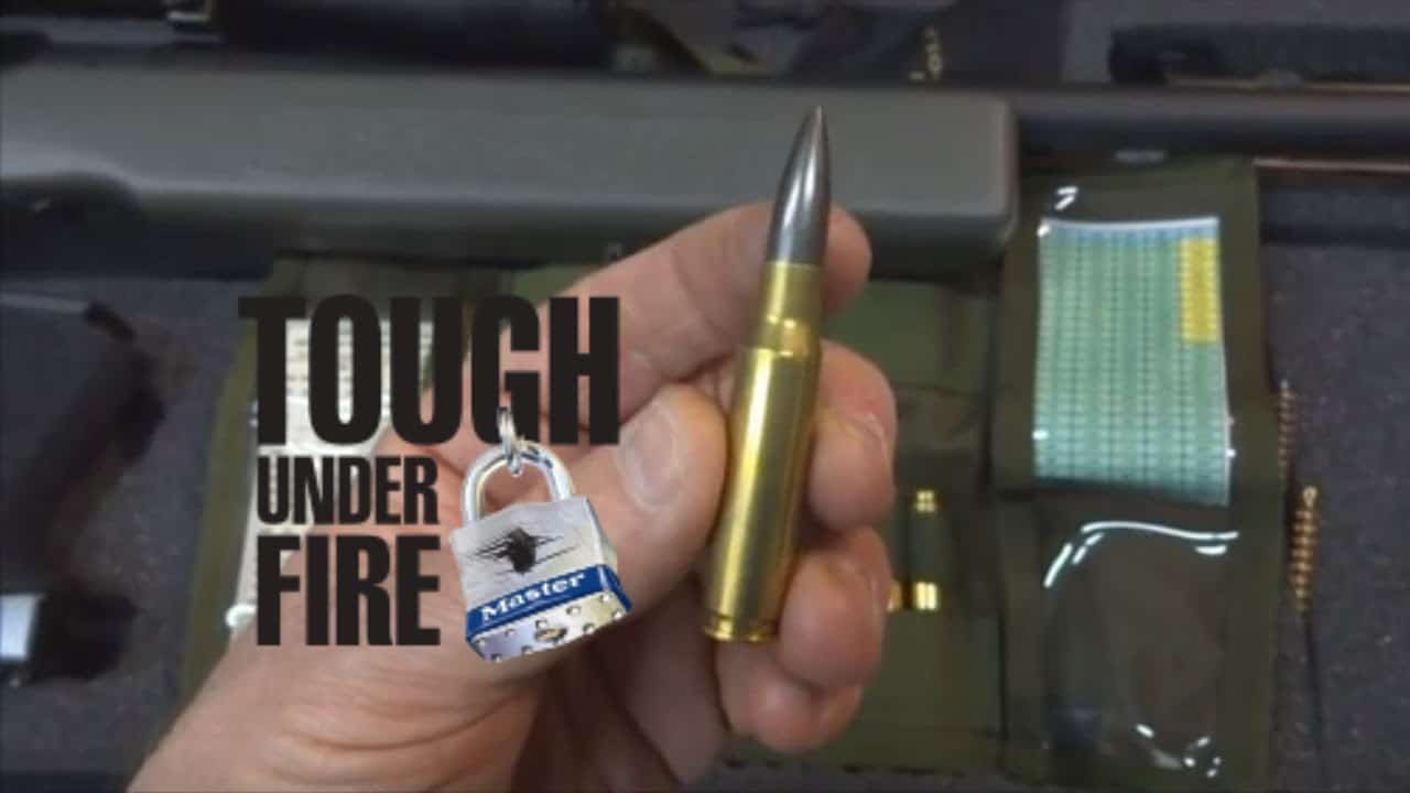(98) Tough Under Fire (Phase I) Master Lock versus 7.62 NATO (not so tough…) – BosnianBill's LockLab