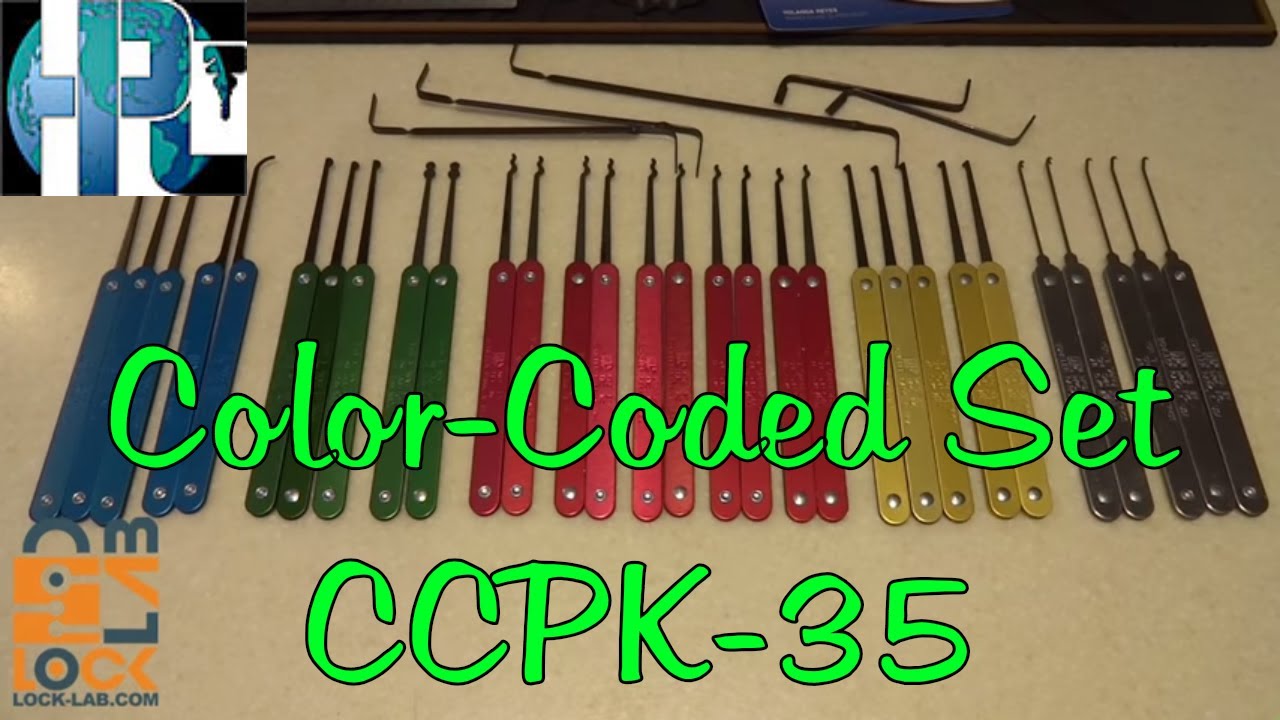 (988) Review: HPC 35-pc Color Coded Picks – BosnianBill's LockLab