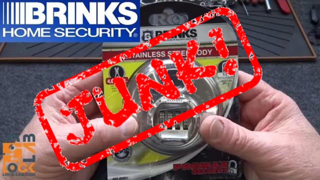 (999) Brinks Diskus Combo (JUNK!) – BosnianBill's LockLab