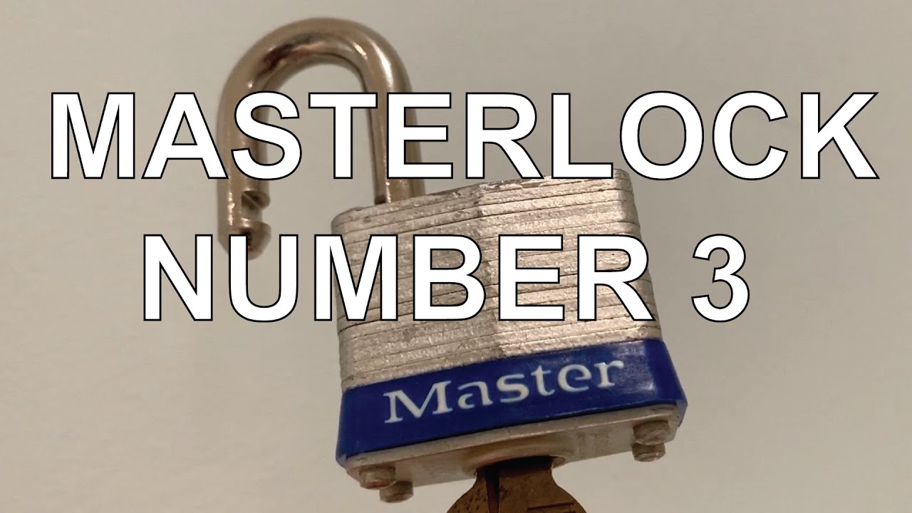 artichoke2000: (11) MasterLock No3 Picked – BosnianBill's LockLab