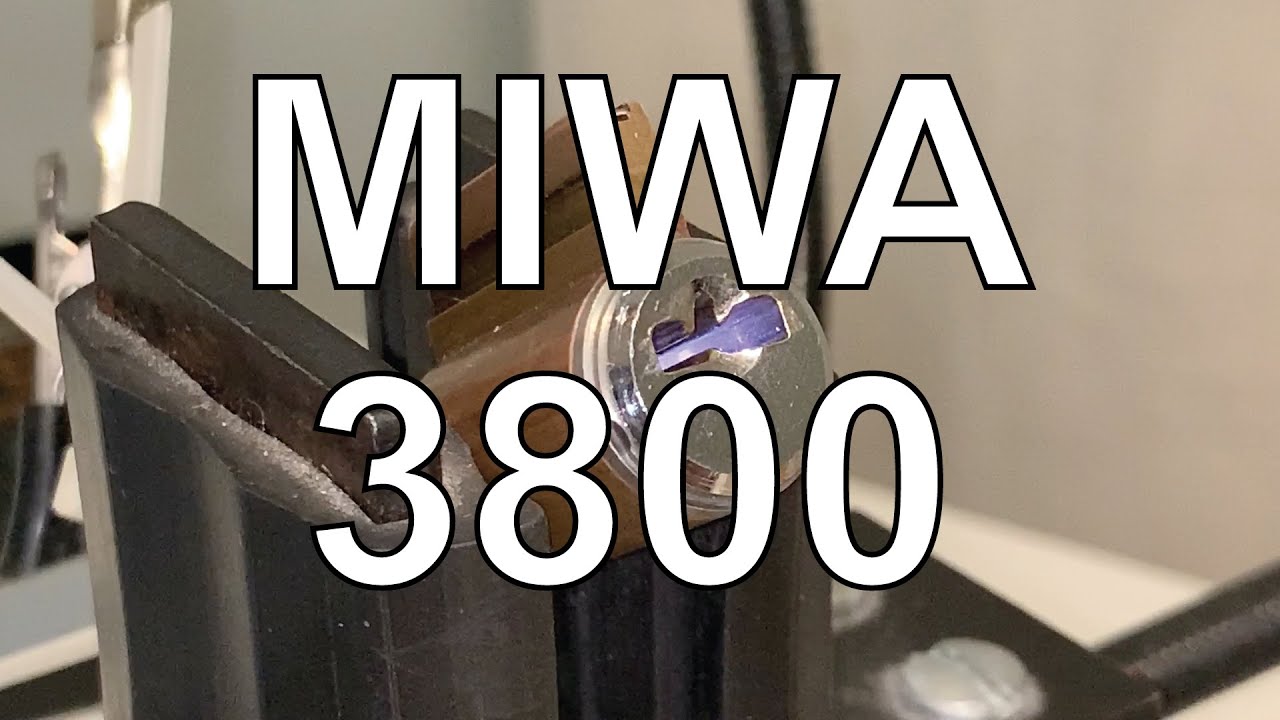 artichoke2000: (13) MIWA 3800 Picked and Gutted – BosnianBill's LockLab