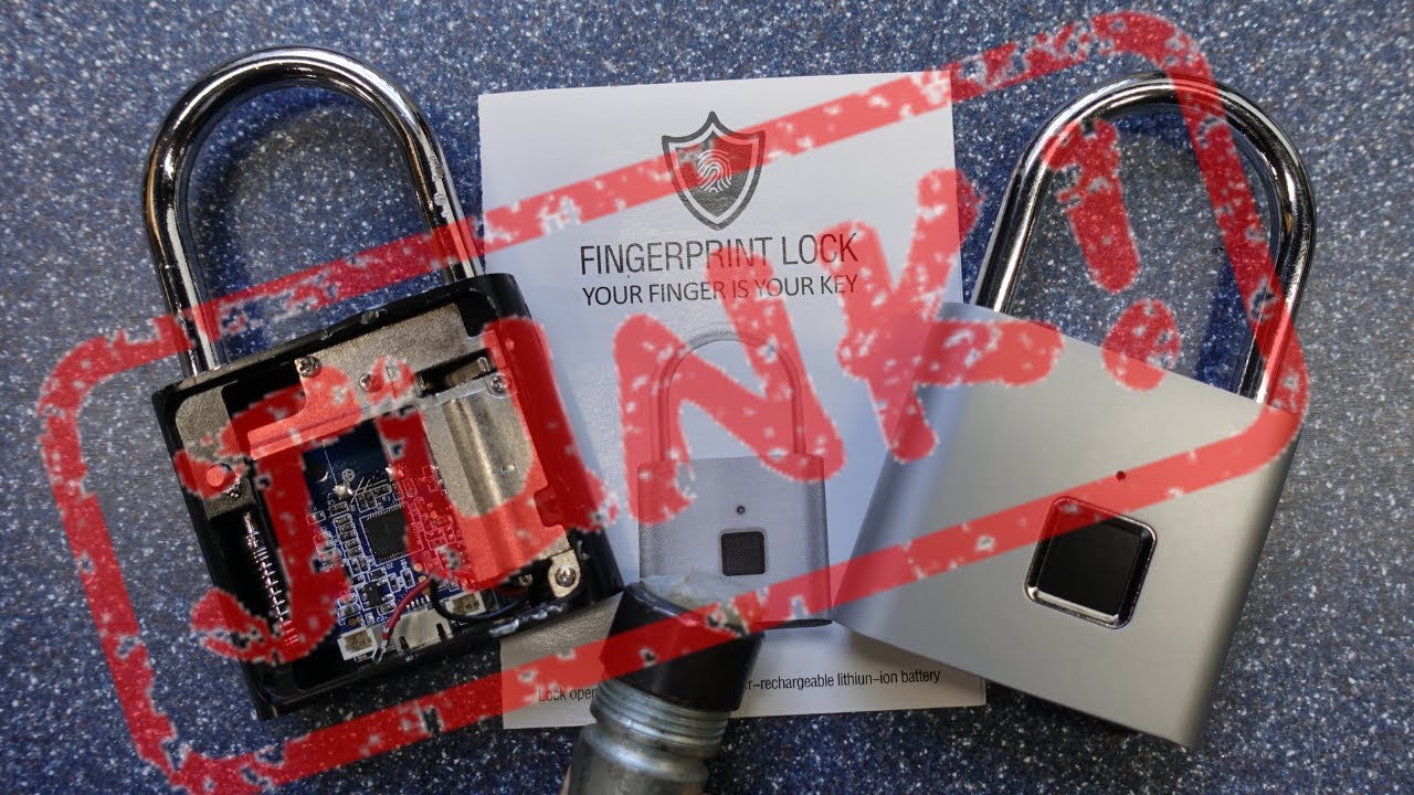 Bosnian Bill: (1844) Review: Fingerprint Padlock (JUNK!) – BosnianBill's LockLab