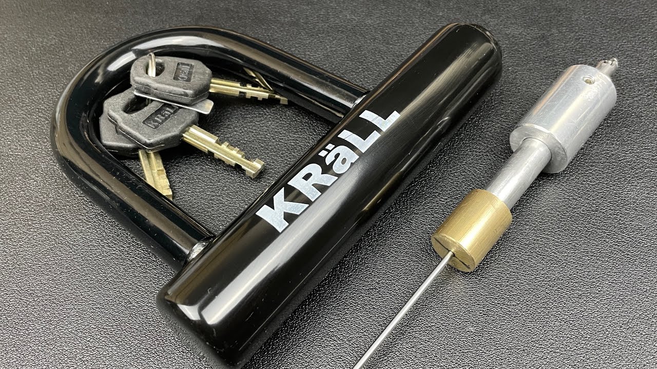Daz Evers: KRäll Motorcycle disc lock picked with my universal Disc Pick. – BosnianBill's LockLab