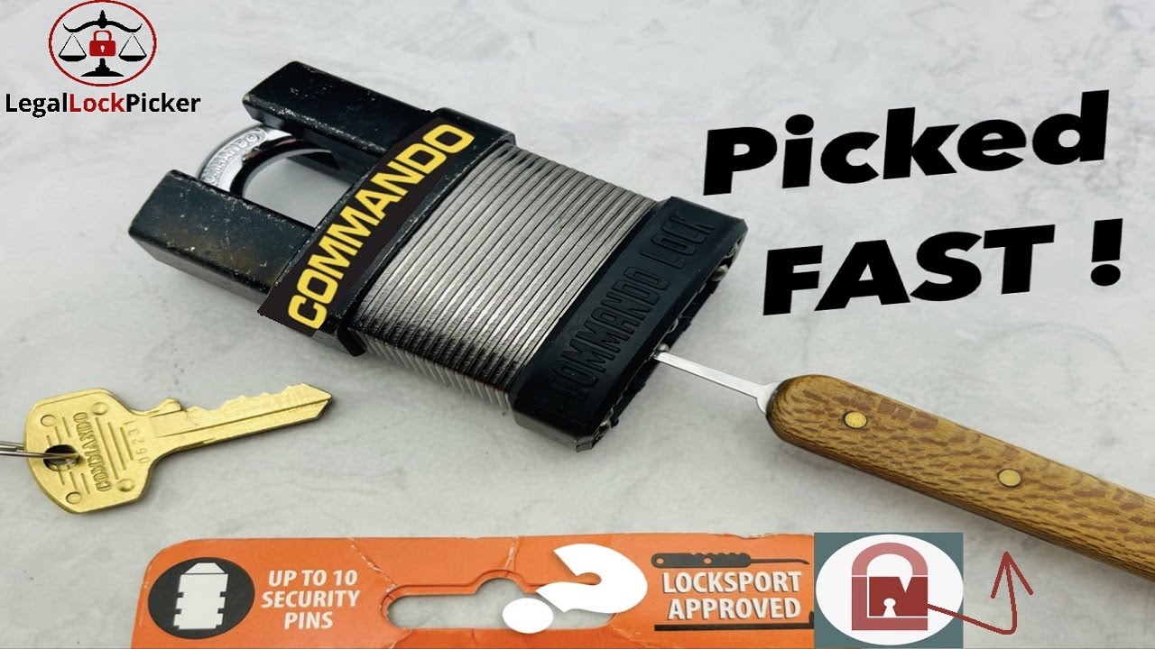 Legal Lock Picker: Commando padlock iC3 Tactical padlock picked – BosnianBill's LockLab