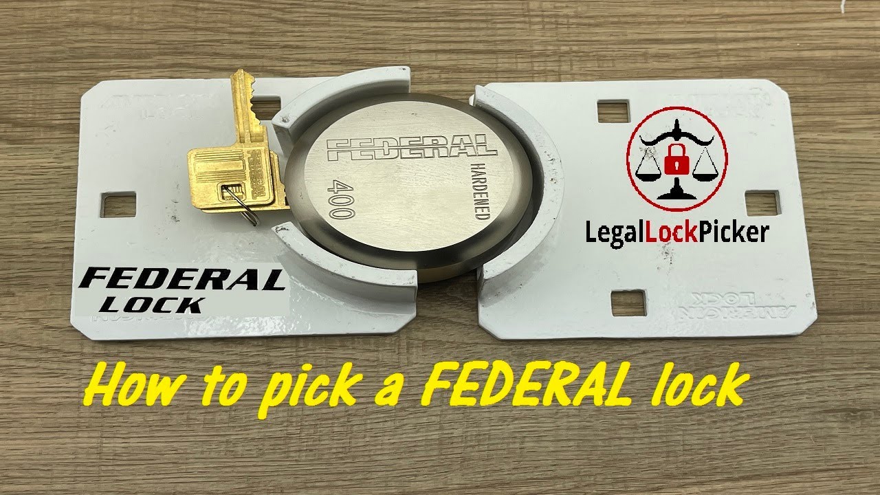Legal Lock Picker: How to pick a Federal lock – BosnianBill's LockLab
