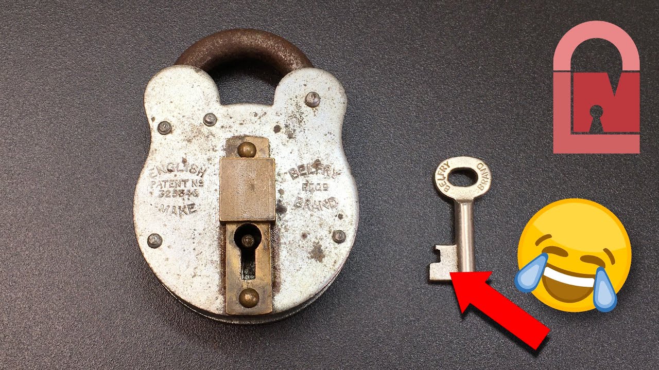 Lock Noob: Belfry Old English Lever Padlock Picked Plus Mystery Bonus Lock! – BosnianBill's LockLab